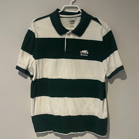 Roots Button Up Tee - Picture 1 of 3